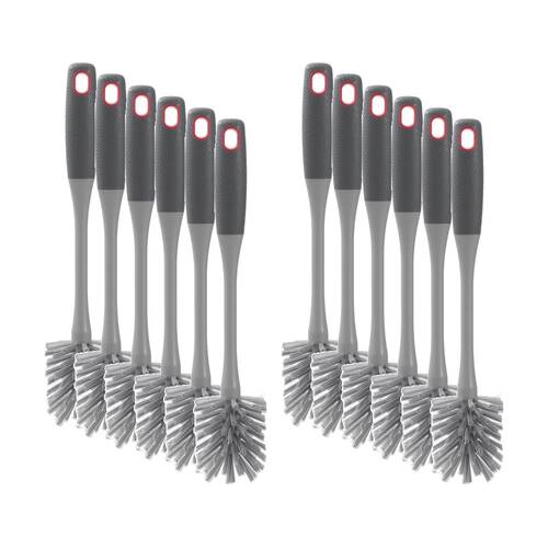 12PK Boxsweden Prime Bottle Brush 33cm Soft Grip Handle for Cleaning