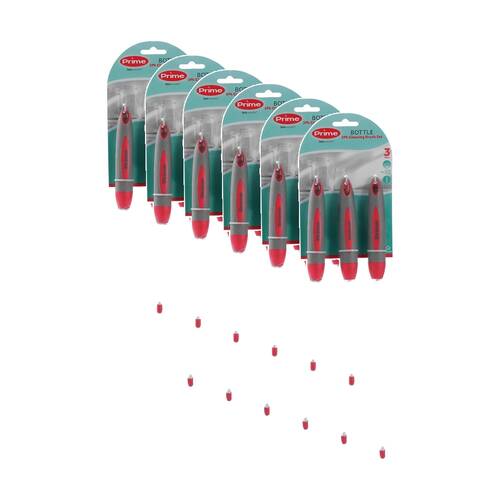 6x 3pc Boxsweden Prime Bottle Cleaning Brush Set w/ Handles Assorted