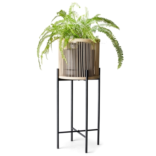 Salt and Pepper Rythm Natural Plant Stand 35x80cm