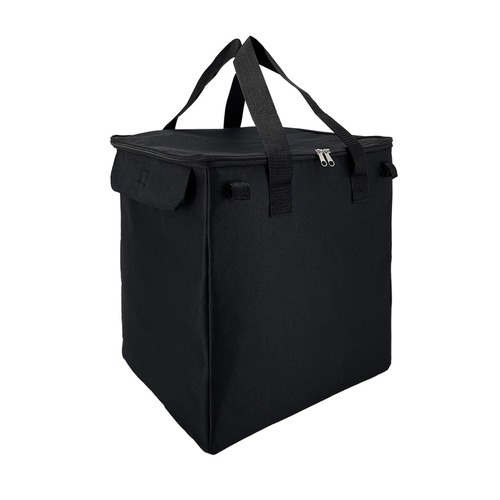 Sachi Insulated 50L Shopping Cart Bag w/ Carry Handle - Black