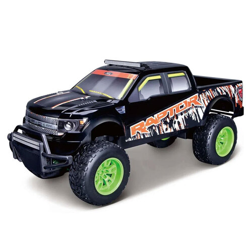 Maisto Tech RC 2018 1:6 Ford F-150 Raptor Remote Control Toys 8+ - Black