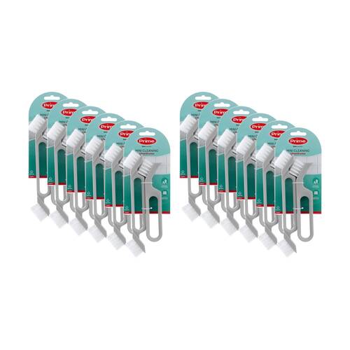 12x 2pc Boxsweden Prime Mini Cleaning Brushes Two Heads for Versatile Use