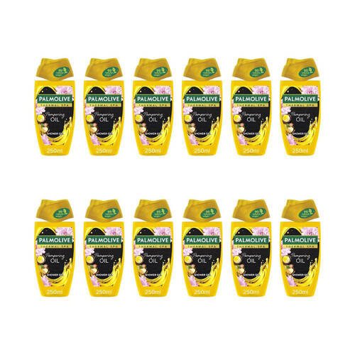 12PK Palmolive Thermal Spa Pampering Macadamia Oil Shower Gel 250ml