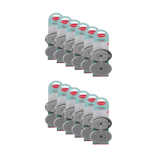 12x 2pc Boxsweden Prime Dish Wand Refill Dispenser Accessory Cleaning Assorted