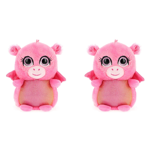 2PK Motsu 14cm Dragon Stuffed Animal Plush Kids/Children Soft Toy