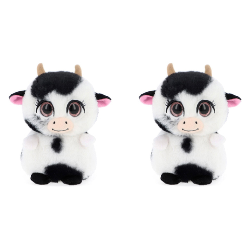 2PK Motsu 14cm Cow Stuffed Animal Plush Kids/Children Soft Toy