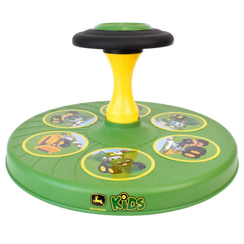 John Deere Twist-N-Twirl Spinning Activity Kids Ride-On Toy 18m+