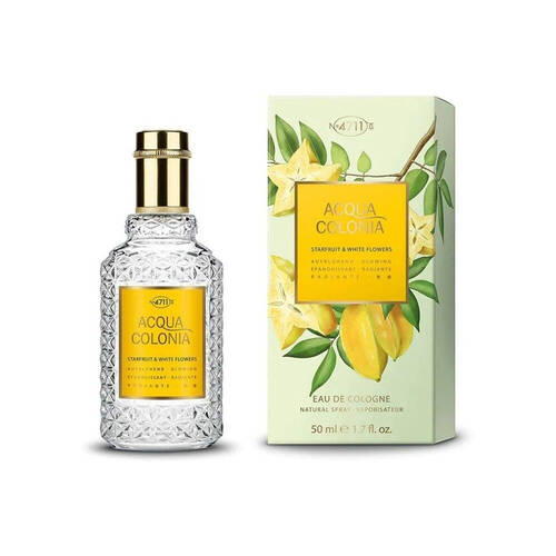 Mulhens 4711 Acqua Colonia 50ml Starfruit & White Flower EDC Spray