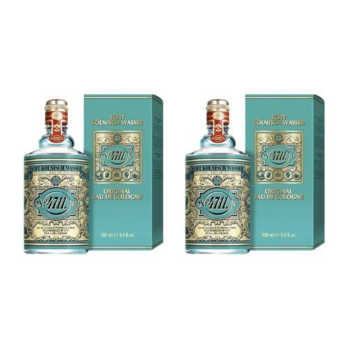 2PK 4711 Original EDC Eau De Cologne Spray Unisex 100ml
