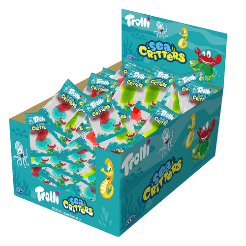 60PK Trolli Sea Critters 9g Candy