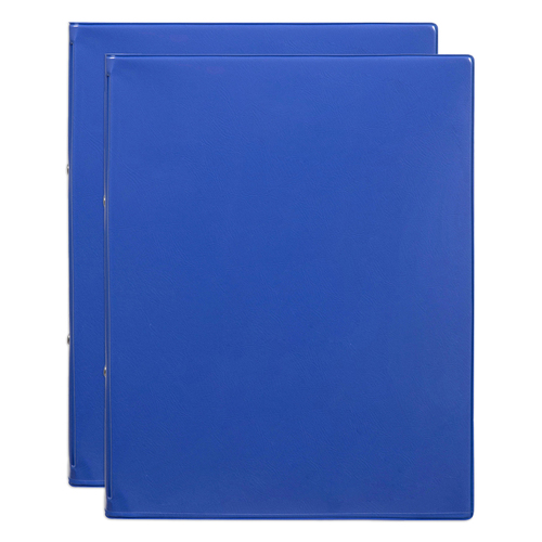 2PK Marbig Professional Flexibinder 2-Ring A4 Binder - Blue
