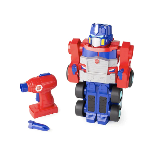Build-A-Buddy Transformers 2-in-1 Optimus Prime Kids Toy 18m+