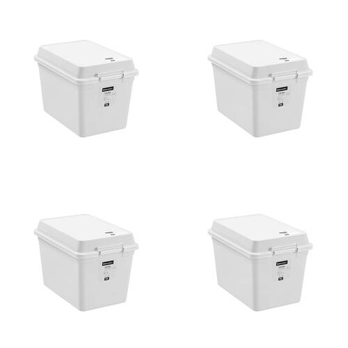4PK Boxsweden Tote Mini Storage Stackable Box 14L 36x24.5x25.5cm Assorted