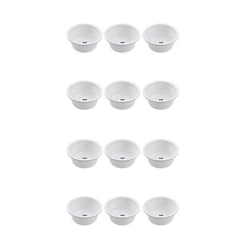12PK Boxsweden Laundry Multipurpose Basin Versatile Round 14L 39.5cm 2 Assorted