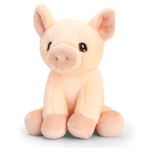 Korimco 12cm Keeleco Farm Animals Soft Toy 3y+ Assorted