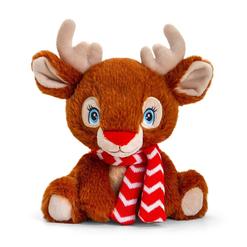 Adoptable World 16cm World Christmas Plush Animal Toy - Assorted