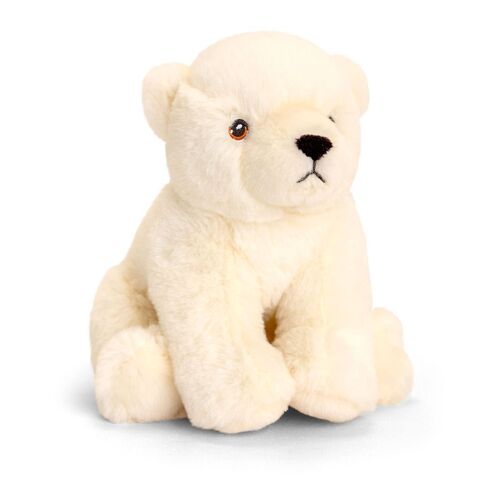 Polar Bear (Keeleco) Kids 18cm Soft Toy 3y+