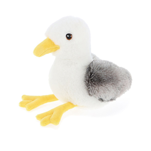 Keeleco 25cm Seagull Soft Animal Plush Kids Toy - White