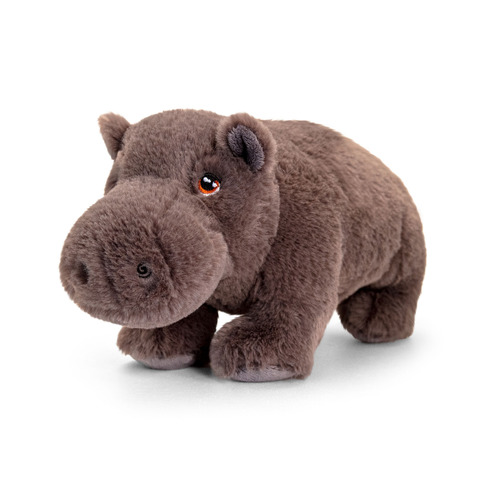Keeleco 30cm Wild Hippo Soft Animal Plush Toy Kids 3y+