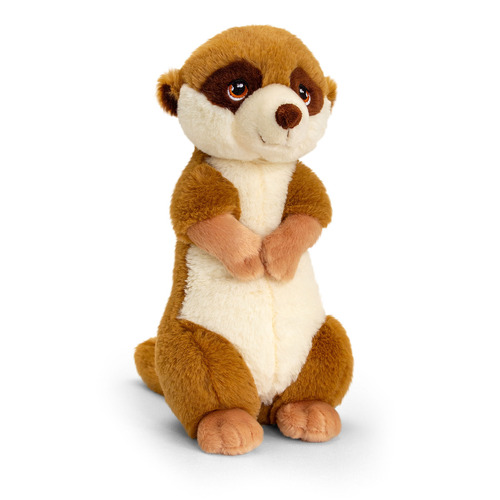 Keeleco 30cm Wild Meerkat Soft Animal Plush Toy Kids 3y+
