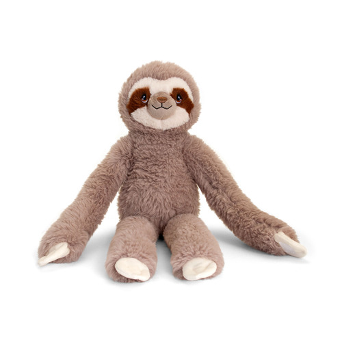 Keeleco 50cm Wild Sloth Long Arms Kids Soft Toy 3y+