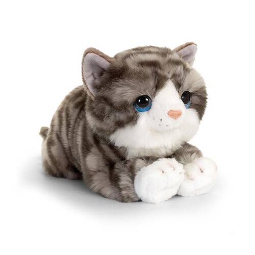 Cuddle Kitten Grey (Cuddle Pets) Kids 32cm Soft Toy 3y+