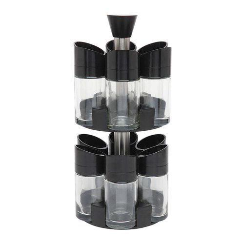 13pc Wiltshire Refillable 100ml Herb & Spice Carousel Jar Set