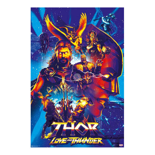 Marvel MCU Thor Love and Thunder One Sheet Poster 91.5x61cm