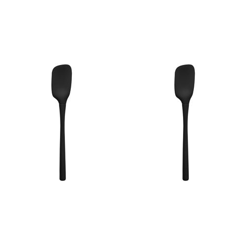 2PK Tovolo Flex-Core All Silicone Nylon Spoonula - Black