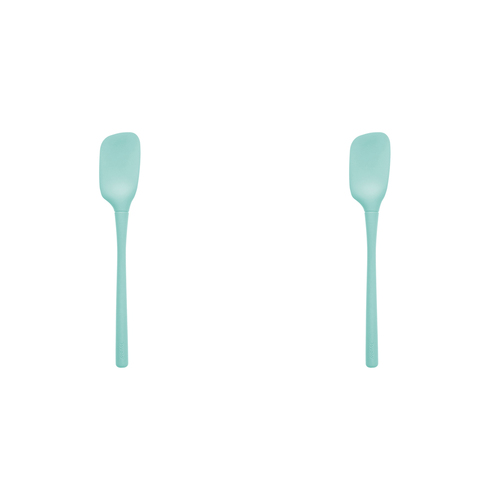 2PK Tovolo Flex-Core All Silicone Nylon Spoonula - Light Aqua