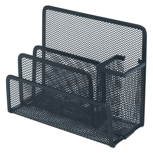 Esselte Mesh Desk Organiser Black
