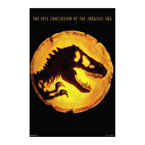 Jurassic World Dominion Logo Poster 91.5x61cm Wall Decor