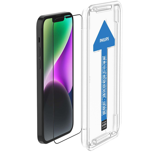 Philips High Transparency Glass Screen Protector For iPhone 14 Plus