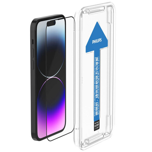 Philips High Transparency Glass Screen Protector For iPhone 14 Pro