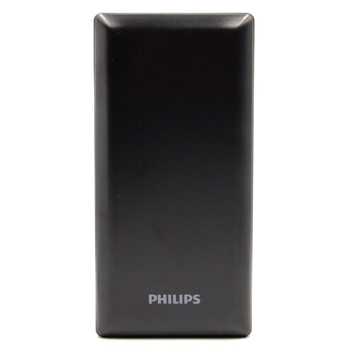 Philips Quick Charge Portable 20000mAh Power Bank - Black