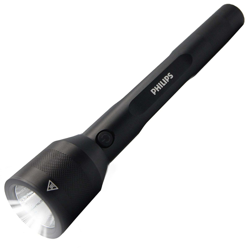 Philips Rechargeable LED Handheld 1000LM Flashlight - Black
