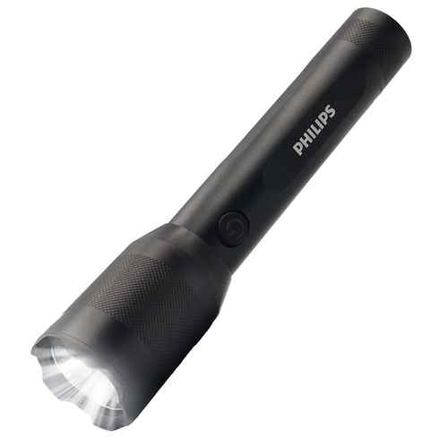 Philips Rechargeable LED Handheld 1200LM Flashlight - Black