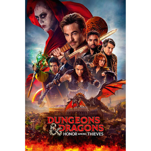 Dungeons & Dragons Honour Among Thieves Poster 91.5x51cm