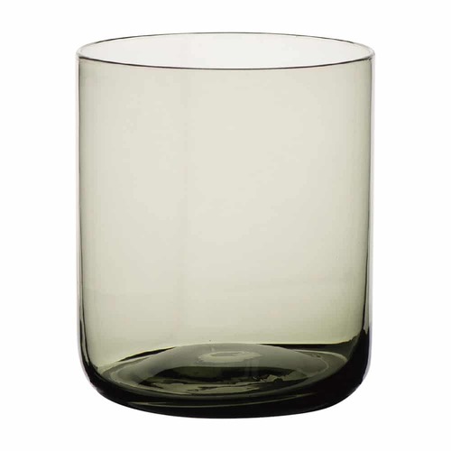 4pc Annabel Trends Water Tumbler Glass Set 300ml Charcoal