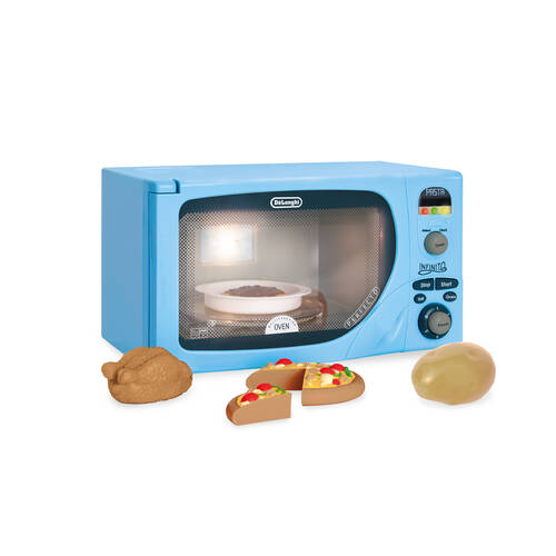 Casdon Delonghi Microwave Pretend Play Kitchen Toy Kids Children 3y+ Blue