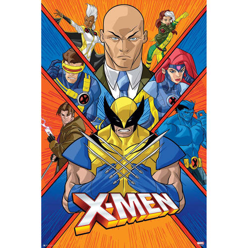 Marvel Comics X-Men Classic Poster 91.5x60cm Kids Room Decor