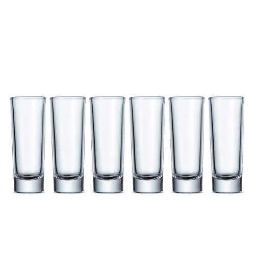 6pc Salt And Pepper Shot Glasses Drinking Set 60ml