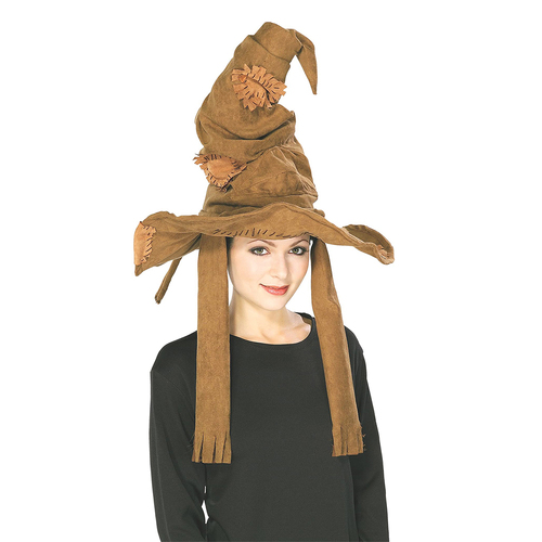 Harry Potter Adult Magical Wizard Sorting Hat Brown