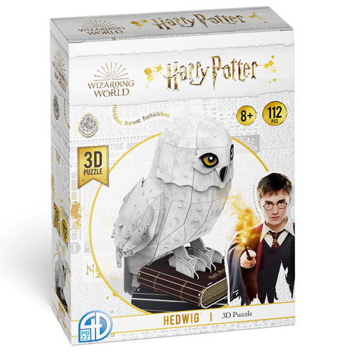 112pc Harry Potter 3D Puzzle - Hedwig Owl Model Kit Kids Toy 8+