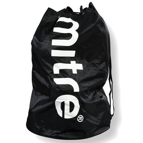 Mitre Ball Bag Sack Hold 8 - Black