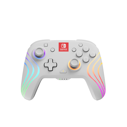 Afterglow Wave Wireless Controller For Nintendo Switch - White