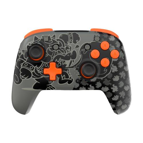 Turtle Beach Rematch Wireless Glow Nintendo Switch 2 Controller Blackout Bowser