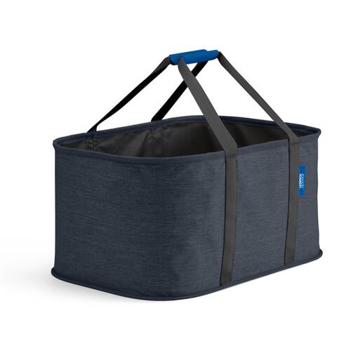 Joseph Joseph Hold-All Collapsible Laundry/Washing Basket With Handles Black
