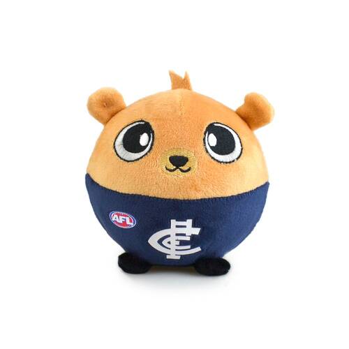 AFL Squishii Carlton Kids 10cm Soft Collectible Toy 3y+