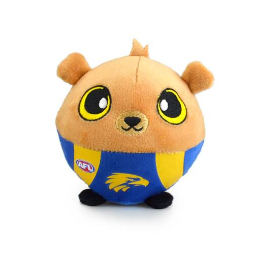 AFL Squishii West Coast Kids 10cm Soft Collectible Toy 3y+
